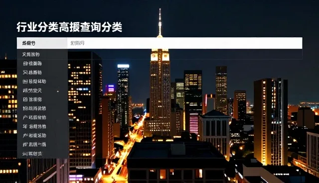 制造业企业信息更新:行业分类导航的两种选择